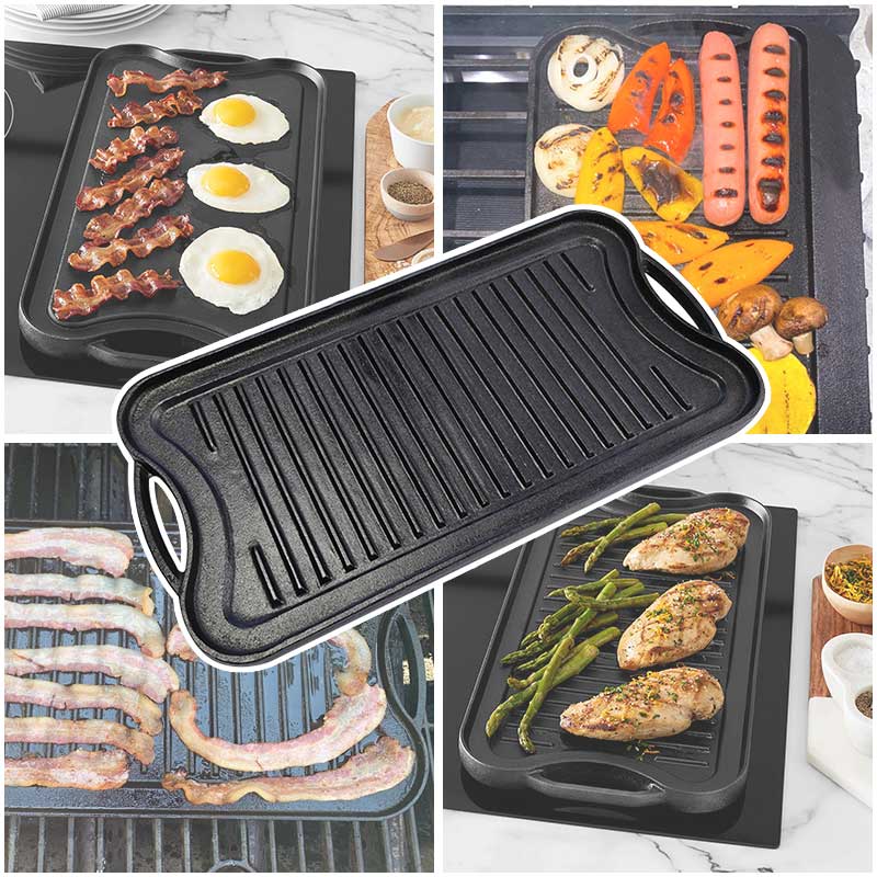 <trp-post-container data-trp-post-id='191'>BBQ Non Stick Pre-seasoned Cast Iron Reversible Grill / Griddle Plate</trp-post-container> <trp-post-container data-trp-post-id='191'>BBQ Non Stick Pre-seasoned Cast Iron Reversible Grill / Griddle Plate</trp-post-container>
