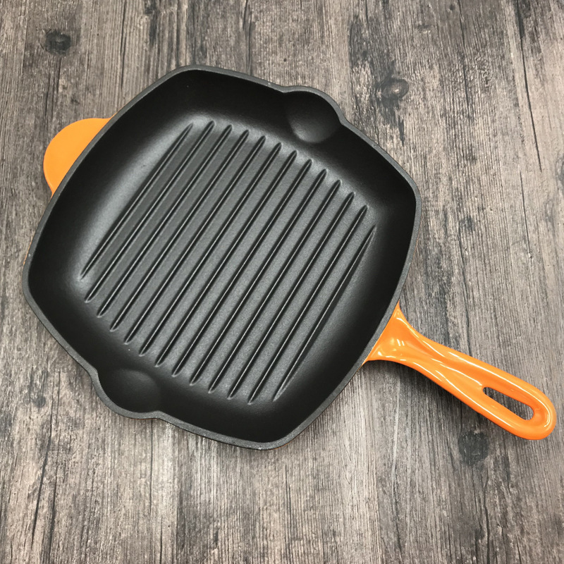 &lt;trp-post-container data-trp-post-id=&#039;88&#039;&gt;Low MOQ Camping Square Enamel Cast Iron Grill Steak Pan&lt;/trp-post-container&gt;