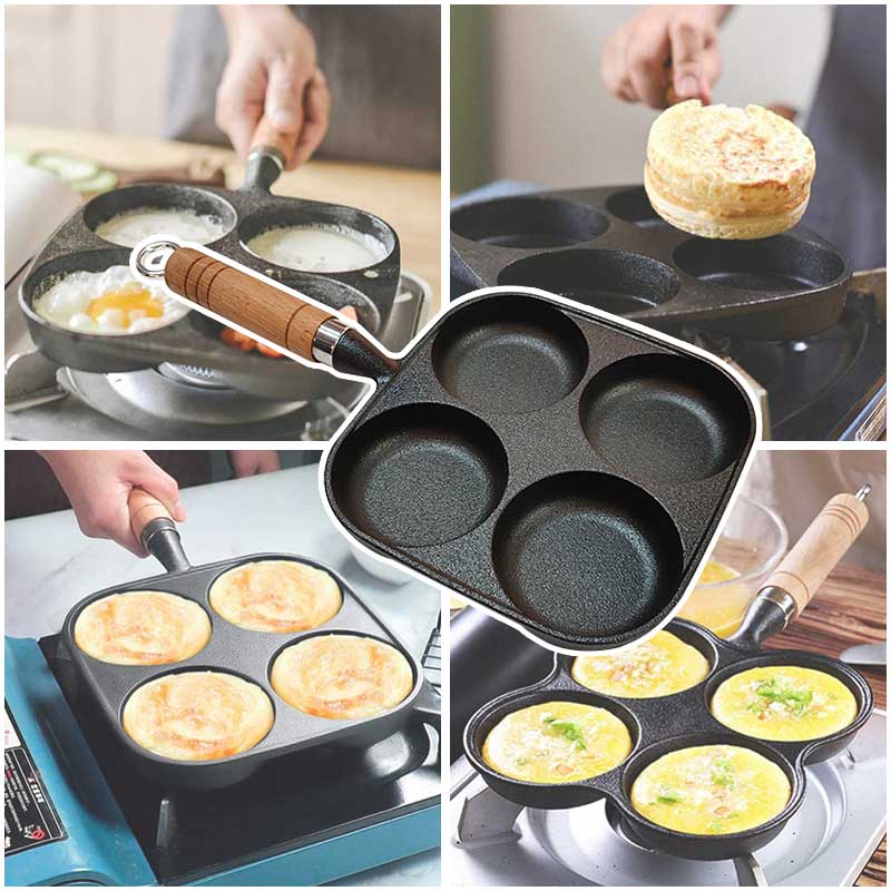 <trp-post-container data-trp-post-id='200'>Non Stick Cast Iron Egg Pan Breakfast Cookware 4 Holes Omelette Pancake Frying Pan with long handle</trp-post-container> <trp-post-container data-trp-post-id='200'>Non Stick Cast Iron Egg Pan Breakfast Cookware 4 Holes Omelette Pancake Frying Pan with long handle</trp-post-container>