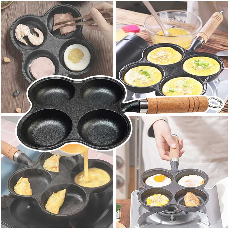 &lt;trp-post-container data-trp-post-id=&#039;214&#039;&gt;Curved Edge Pre-Seasoned Four Holes Cast Iron  Cake Mould Pan/ Egg Frying Pot&lt;/trp-post-container&gt;