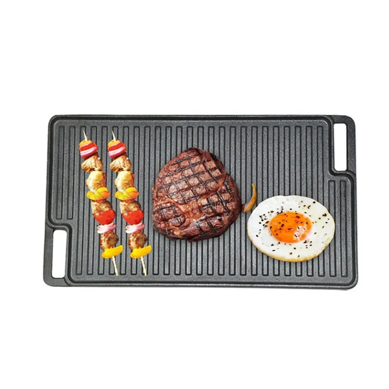 <trp-post-container data-trp-post-id='202'>Preseasoned Cast iron Double-Sided Grill Pan Griddle plate Cookware</trp-post-container> <trp-post-container data-trp-post-id='202'>Preseasoned Cast iron Double-Sided Grill Pan Griddle plate Cookware</trp-post-container>