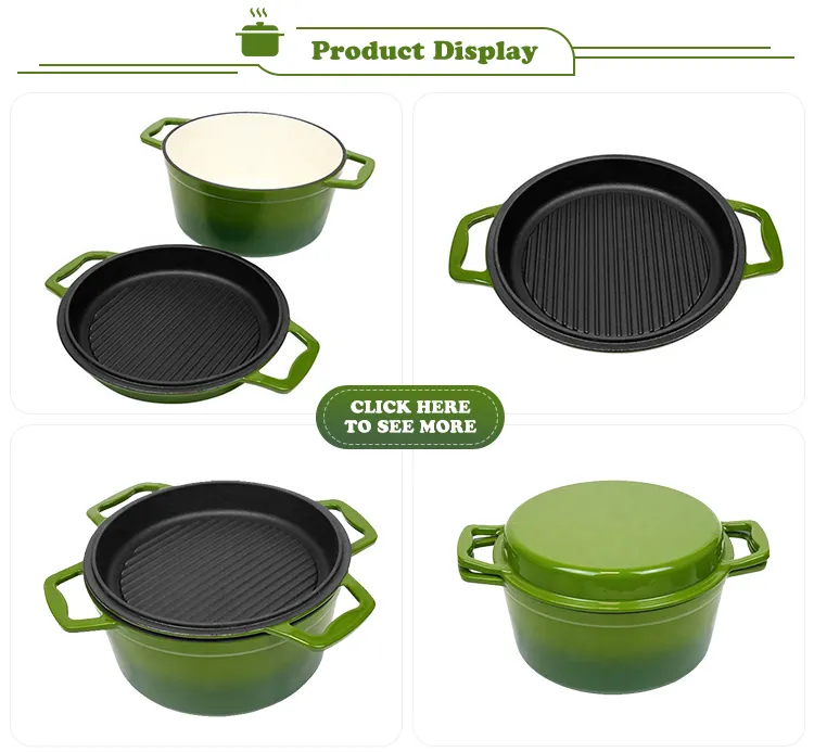 <trp-post-container data-trp-post-id='154'>Colorful Premium Enameled 2 In 1 Cast Iron Dutch Oven With Skillet Lid</trp-post-container> <trp-post-container data-trp-post-id='154'>Colorful Premium Enameled 2 In 1 Cast Iron Dutch Oven With Skillet Lid</trp-post-container>