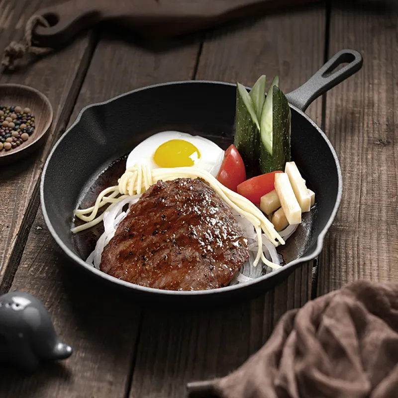 <trp-post-container data-trp-post-id='101'>Wholesale Pre-seasoned Cookware Custom Logo Non-stick Cast Iron Frying Pans Skillet With Handle</trp-post-container> <trp-post-container data-trp-post-id='101'>Wholesale Pre-seasoned Cookware Custom Logo Non-stick Cast Iron Frying Pans Skillet With Handle</trp-post-container>