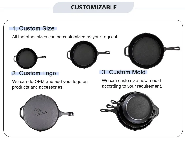 <trp-post-container data-trp-post-id='96'>Premium Customizable Pre-seasoned Non Stick Cast Iron Frying Pan / Skillet</trp-post-container> <trp-post-container data-trp-post-id='96'>Premium Customizable Pre-seasoned Non Stick Cast Iron Frying Pan / Skillet</trp-post-container>