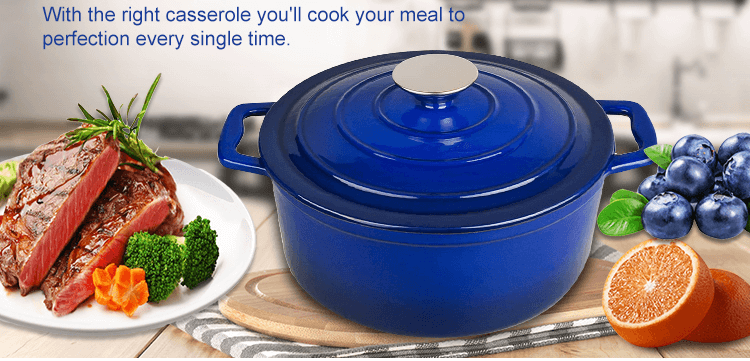 Enamel iron pot –one love for kitchenware