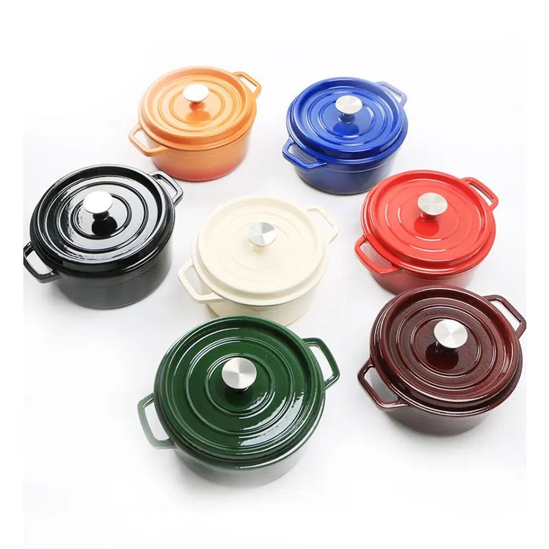 Amazing enameled cast iron pots